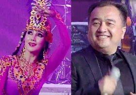 سەھنىدىكى ئاي-ئادىلجان مەمتىمىن