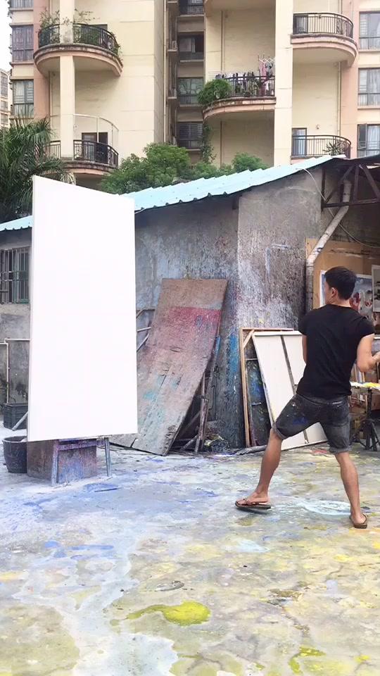 画画的天赋很厉害啊。