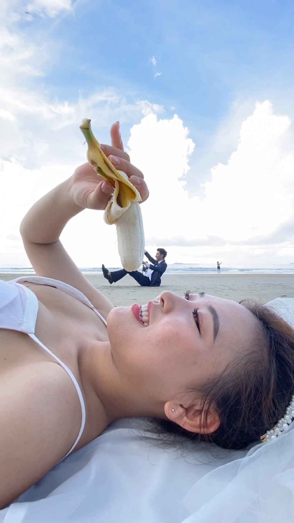 你可以照这样的照片。